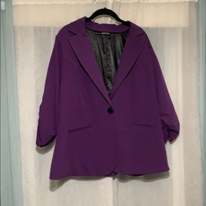 Purple Blazer Torrid